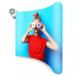 Ścianka tekstylna Atlantis Łukowa 250x230