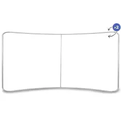 Ścianka tekstylna Atlantis Łukowa 530x230