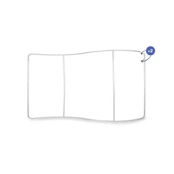 Ścianka tekstylna Atlantis S 400x230