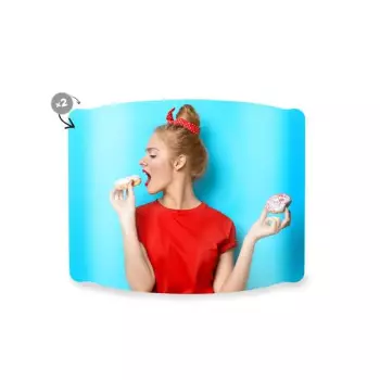 Ścianka tekstylna Atlantis Łukowa 530x230