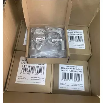 Mocowanie ściana - podłoga/sufit do systemu linkowego