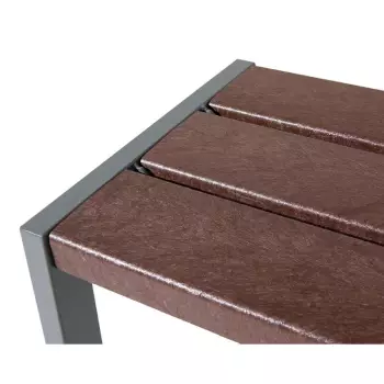 Ławka Silaos z plastiku z recyklingu