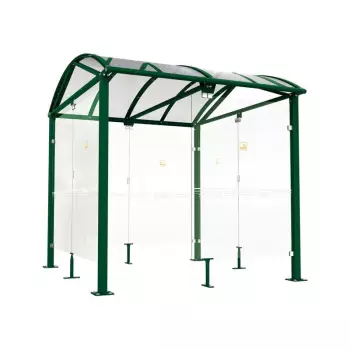 Wiata dla palących Łukowa - L