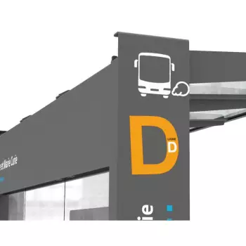 Wiata przystankowa Kub