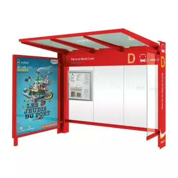 Wiata przystankowa Kub