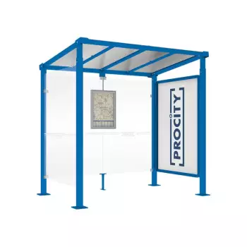 Wiata przystankowa Mediolan