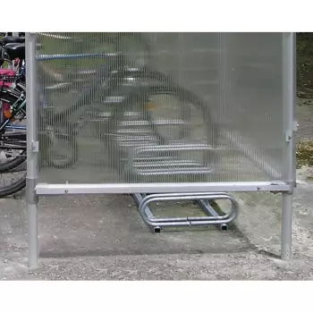 Wiata rowerowa ECO zamknięta