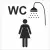 Piktogram "Prysznic Damski"