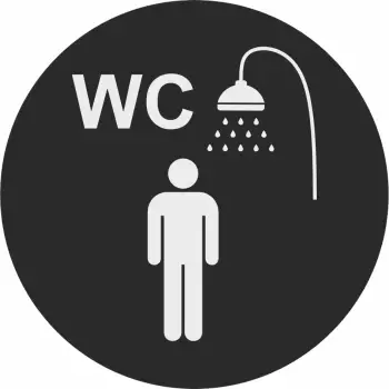 Piktogram prysznic męski