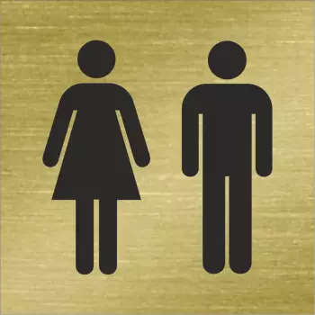 Piktogram toaleta koedukacyjna