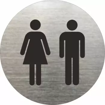 Piktogram toaleta koedukacyjna