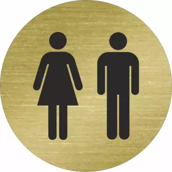 Piktogram toaleta koedukacyjna