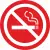 Piktogram zakaz palenia