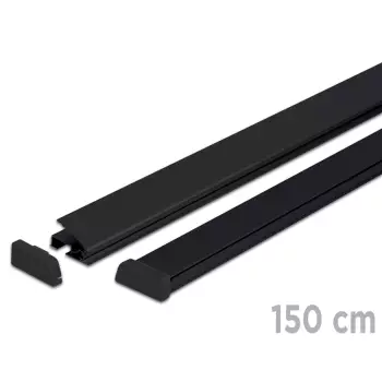 Listwy plakatowe Standard 150 cm - czarne