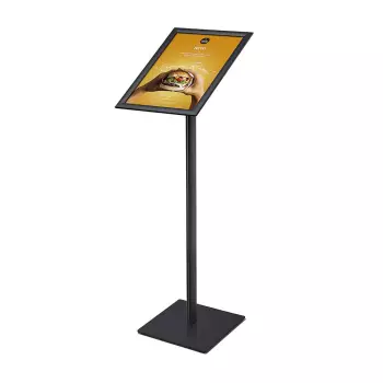 Stojak informacyjny Menu-Board czarny