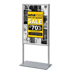 Stojak na plakat dwustronny A1/B1