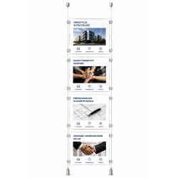System linkowy GOLD 4 x A3 poziom