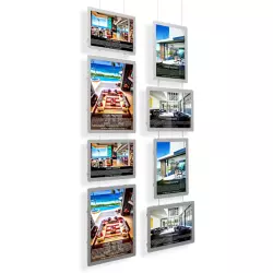 Zestaw podświetlanych systemów linkowych Vitrine Media