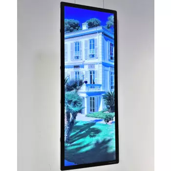 Ramka banner panoramiczny Vitrine Media TWO 2xA3