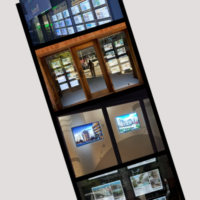 Podświetlane ramki LED w witrynie – sposób na większą widoczność, więcej klientów i nowoczesny wygląd lokalu