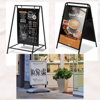 Potykacze reklamowe: klasyczne narzędzie marketingowe w nowoczesnej odsłonie