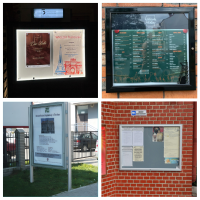 6 najczęstszych błędów przy wyborze gabloty informacyjnej