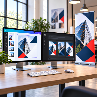 Canva, grafika AI i druk – kiedy projekt naprawdę nadaje się do produkcji?