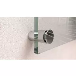 Dystans mosiężny chrom 13X13