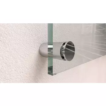 Dystans mosiężny chrom 13x19