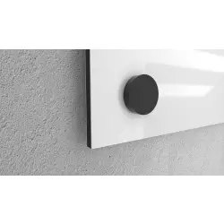 Zaślepka na śrubę czarna 25 mm