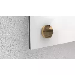 Zaślepka na śrubę złota 19 mm