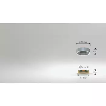 Zaślepka na śrubę czarna 12 mm