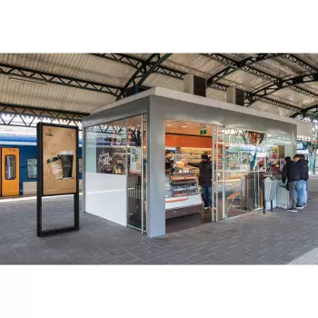 Reklamowy Totem zewnętrzny 55