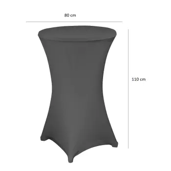 Obrus C80 - ciemnoszary