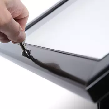 Stojak na MENU BLACK 2xA4