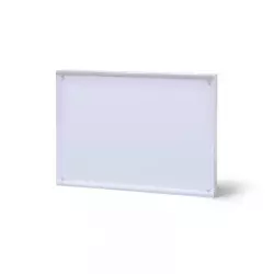 Akrylowy stojak z magnetycznym panelem poziomy