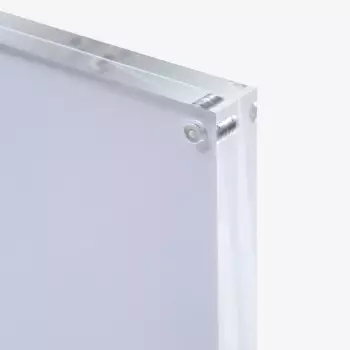 Akrylowy stojak z magnetycznym panelem pionowy