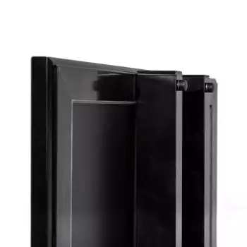 Zewnętrzny stojak na menu - czarny 8 x A4