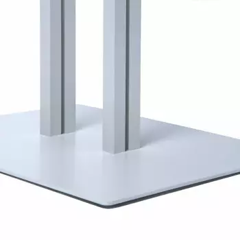 Stojak na menu z gablotą 4xA4