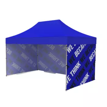 Namiot aluminiowy 3x4,5 z wydrukiem