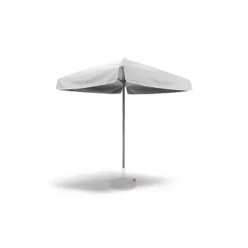 Parasol reklamowy Geneo 2x2 z wydrukiem