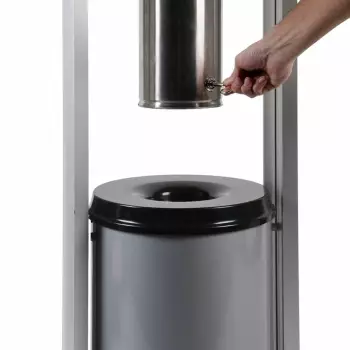 Popielniczka z blatem wolnostojąca