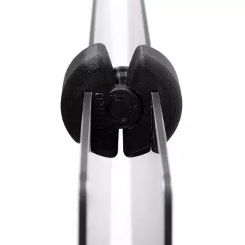 Potykacz reklamowy, kredowy Grab & Grip Czarny