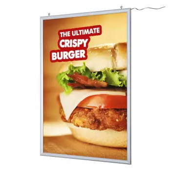 Dwustronna rama podświetlana LED