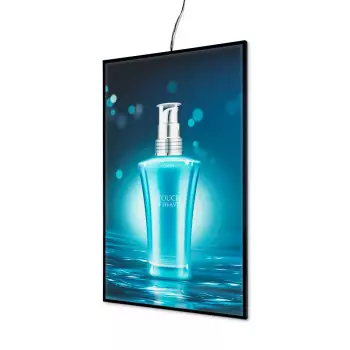 Podświetlana Ramka LED Slim z wsuwanym plakatem