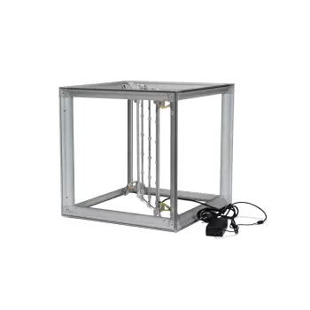 Podświetlana kostka reklamowa 50x50x50