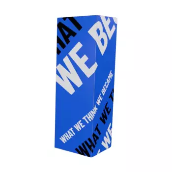 Wieża tekstylna, podświetlana Kolumna 80x250