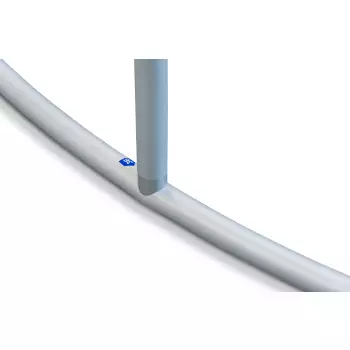 Ścianka tekstylna Round