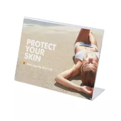 Stojak akrylowy TYP L